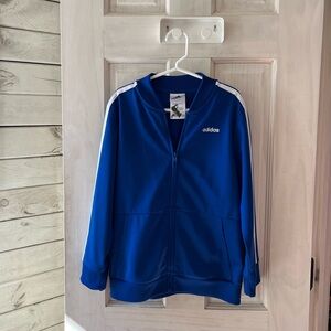 Adidas kids lightweight zip up jacket size 7
